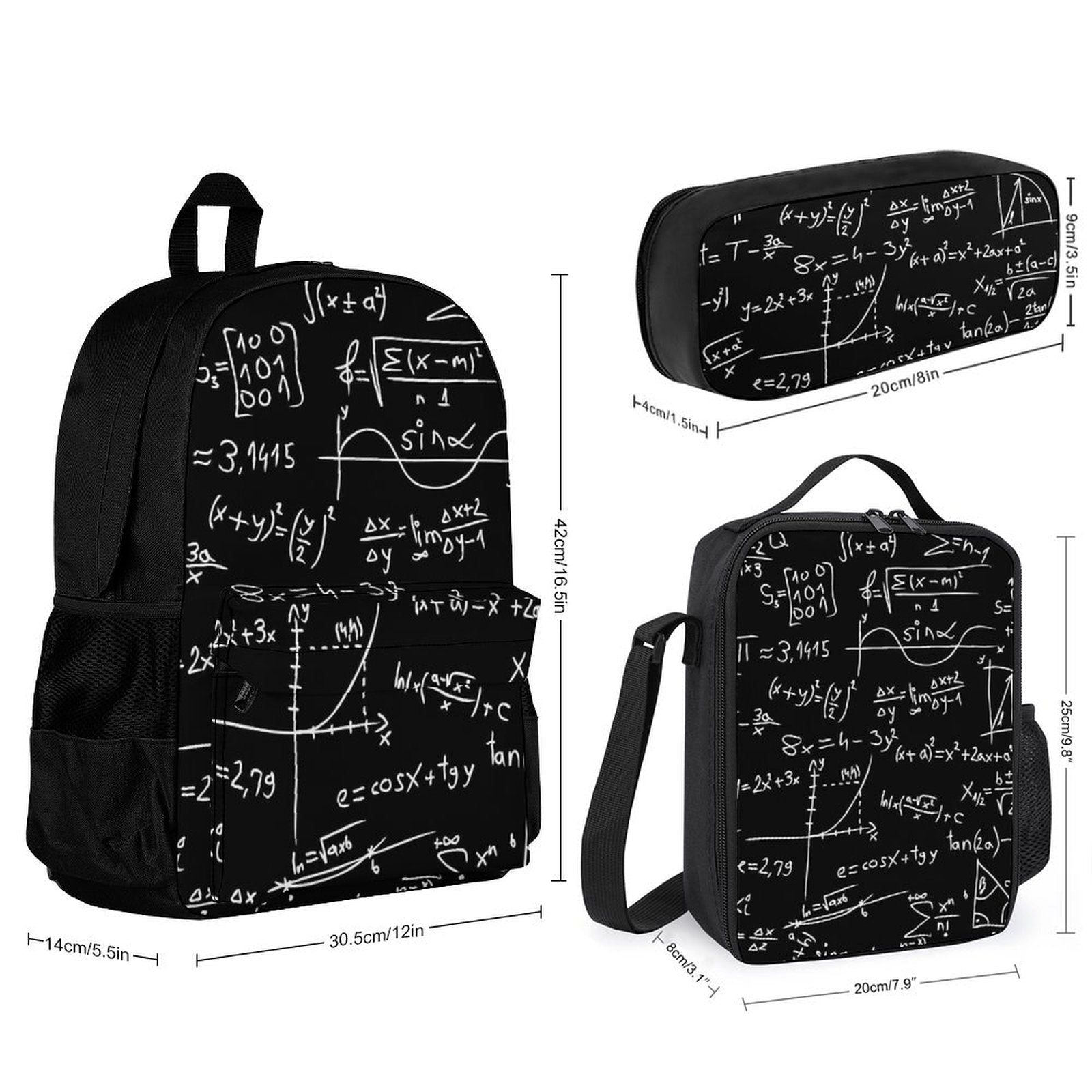 Equations - Three Piece Backpack Set