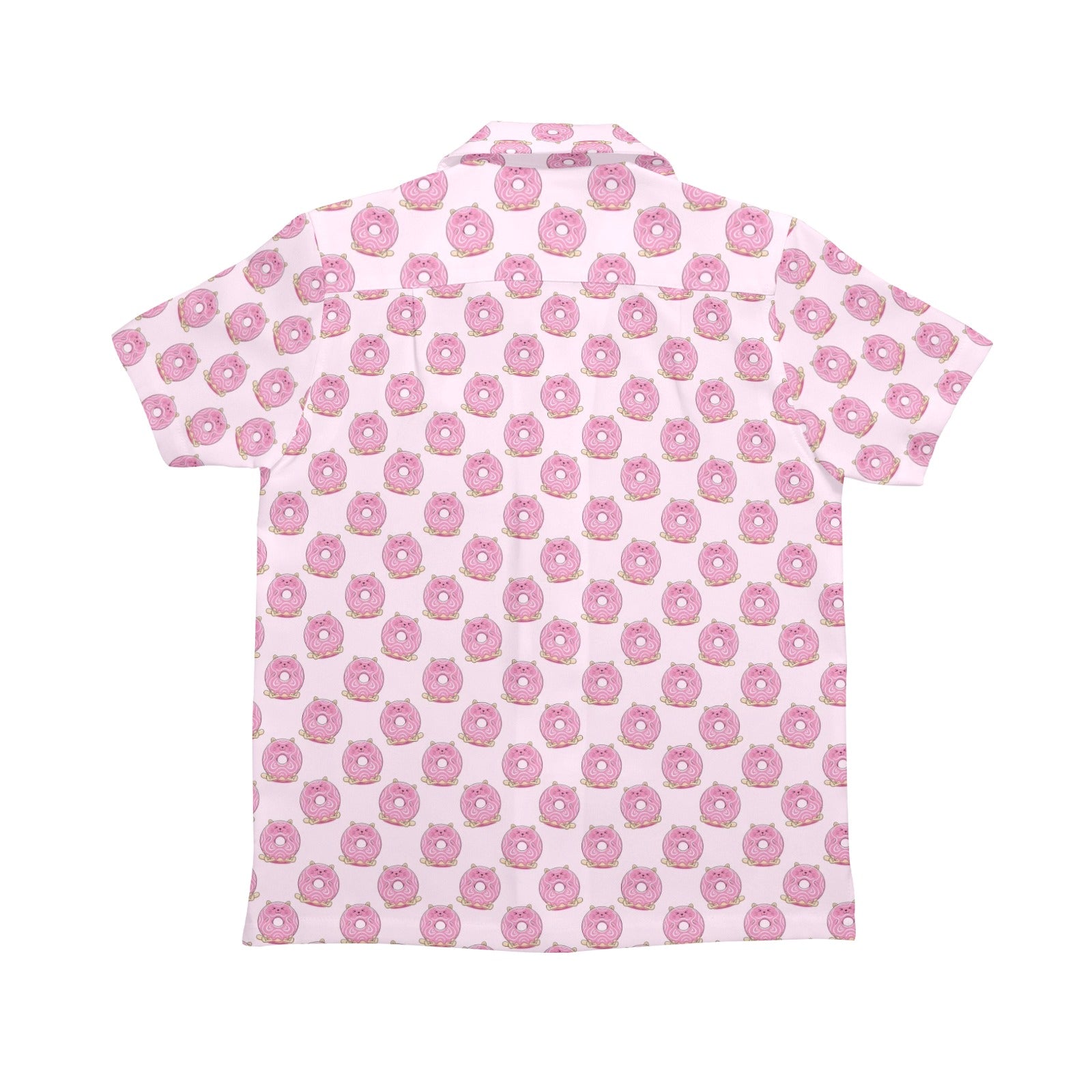 Cat Doughnuts Senior Kids Hawaiian Shirt