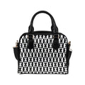 Chess Black And White - Shoulder Handbag (Model 1634) One size Shoulder Handbags (1634)