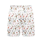 Birds Of A Feather Men's Mid-Length Beach Shorts Men's Mid-Length Beach Shorts animal Birds Printed Offshore