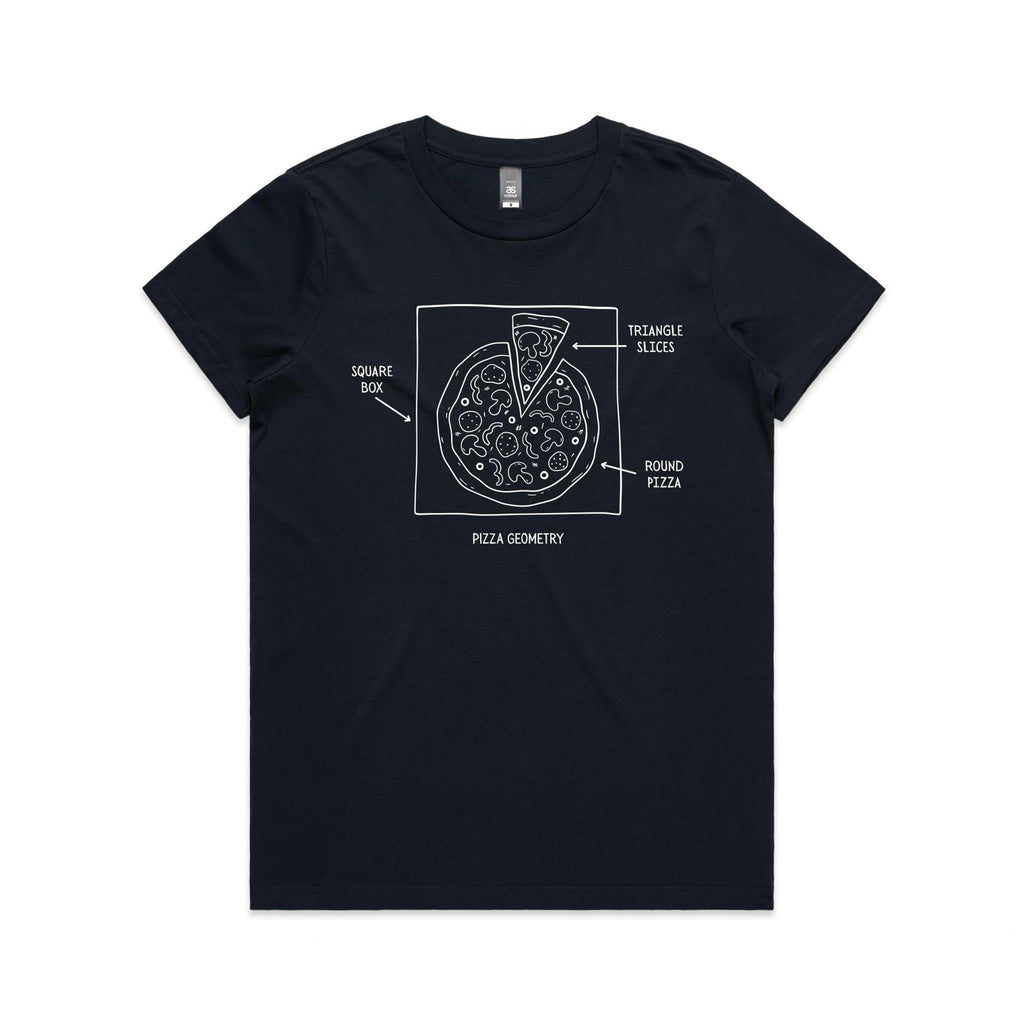 Pizza Geometry Women's AS Colour T-shirt