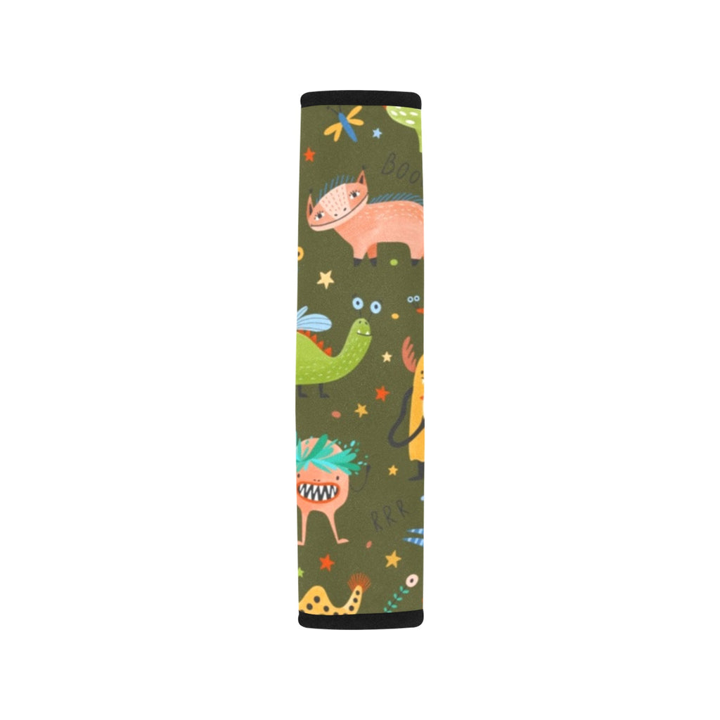 Monsters - Car Seat Belt Cover 7''x10'' (Pack of 2) Car Seat Belt Cover 7x10 (Pack of 2) Printed Offshore