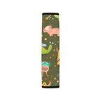 Monsters - Car Seat Belt Cover 7''x10'' (Pack of 2) Car Seat Belt Cover 7x10 (Pack of 2) Printed Offshore