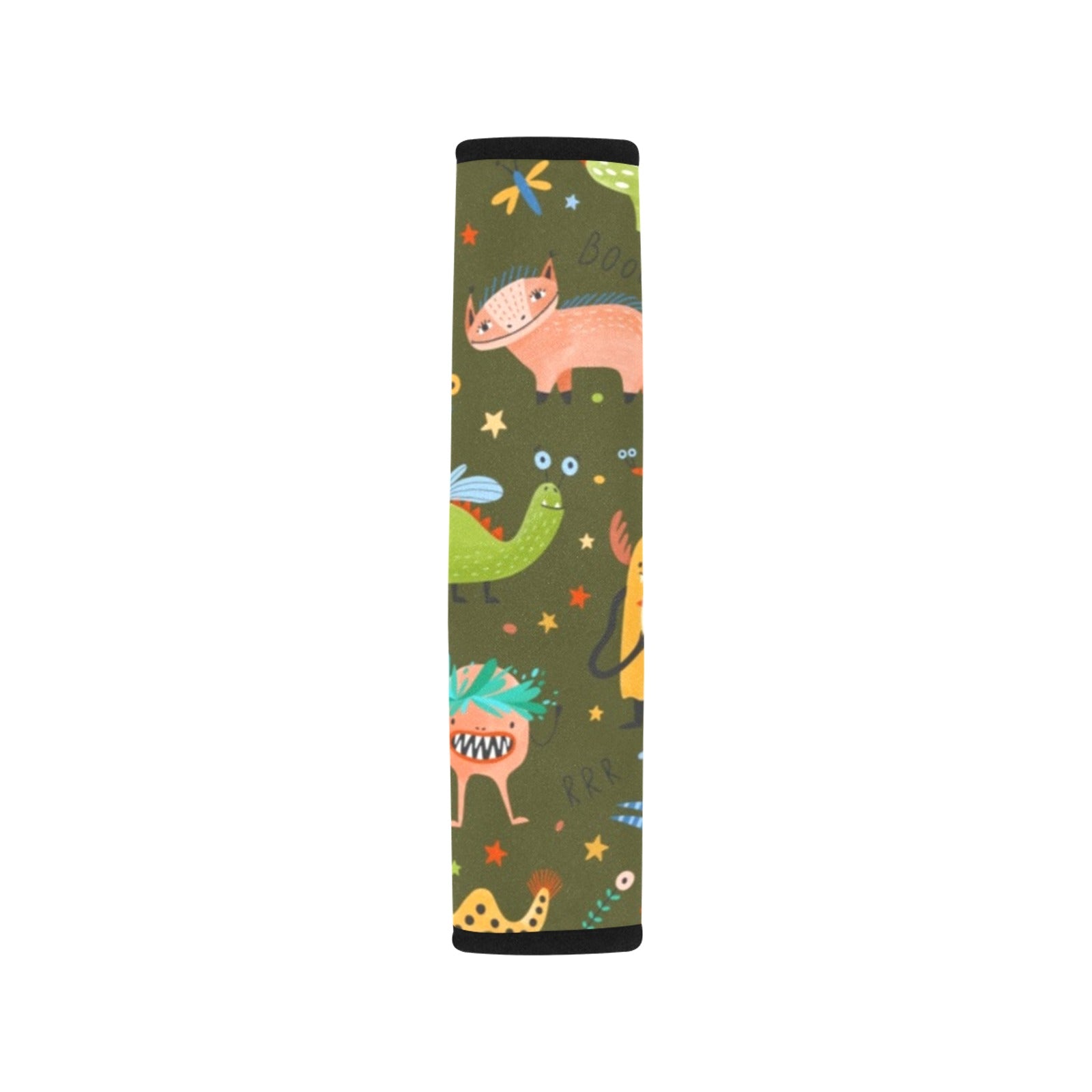 Monsters - Car Seat Belt Cover 7''x10'' (Pack of 2) Car Seat Belt Cover 7x10 (Pack of 2) Printed Offshore