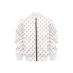 Red Lightning Kids Bomber Jacket XL Kids Bomber Jacket comic Printed Offshore
