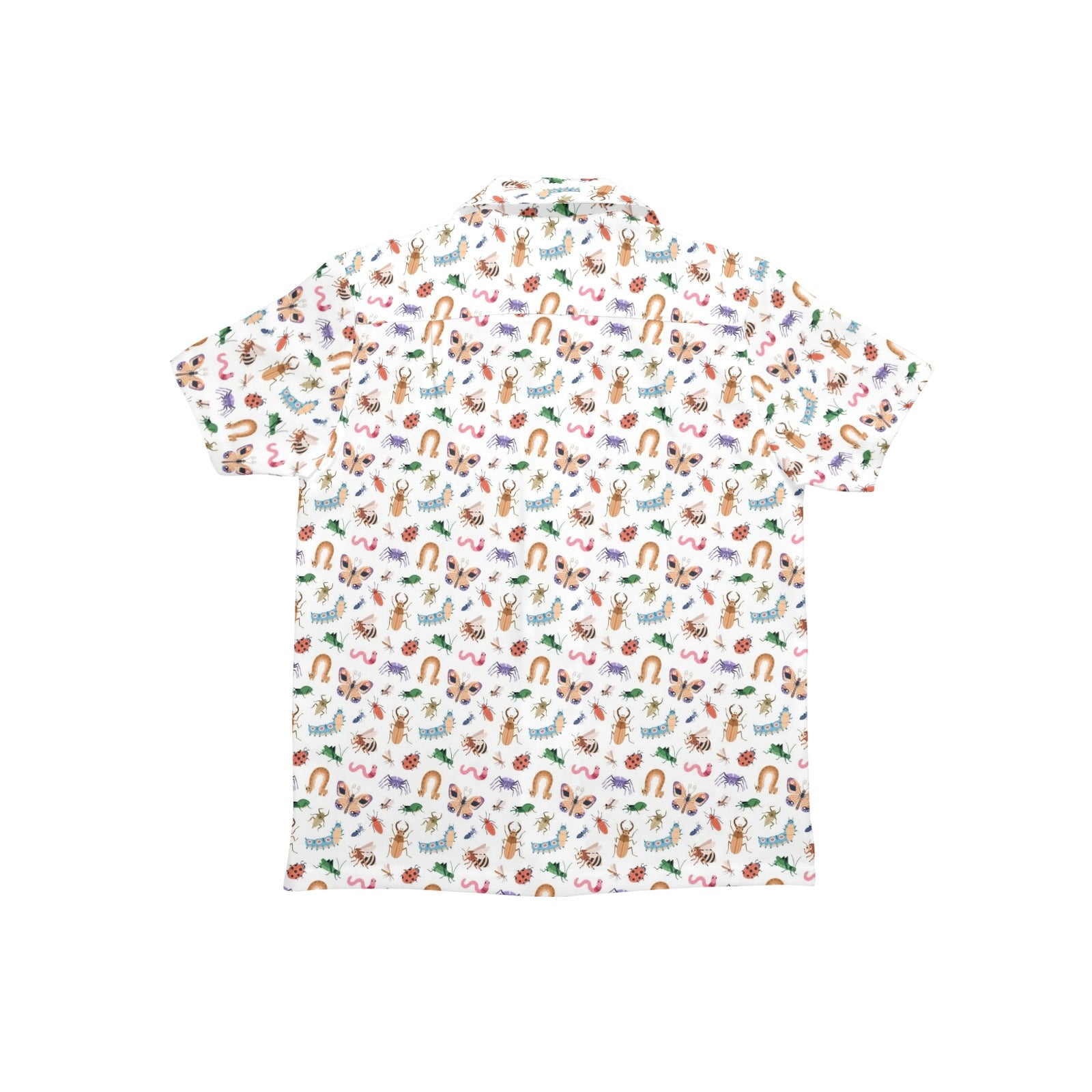 Cute Bugs Junior Kids Hawaiian Shirt