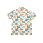 Cute Cat Faces - Junior Kids Hawaiian Shirt