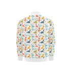Cute Colourful Dinosaurs Kids Bomber Jacket Kids Bomber Jacket animal Printed Offshore