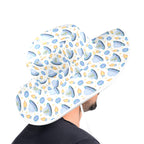 UFO's Wide Brim Bucket Hat Wide Brim Bucket Hat Printed Offshore Sci Fi