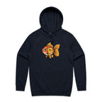 Gold Fish Periodic Table Men's AS Colour Hoodie