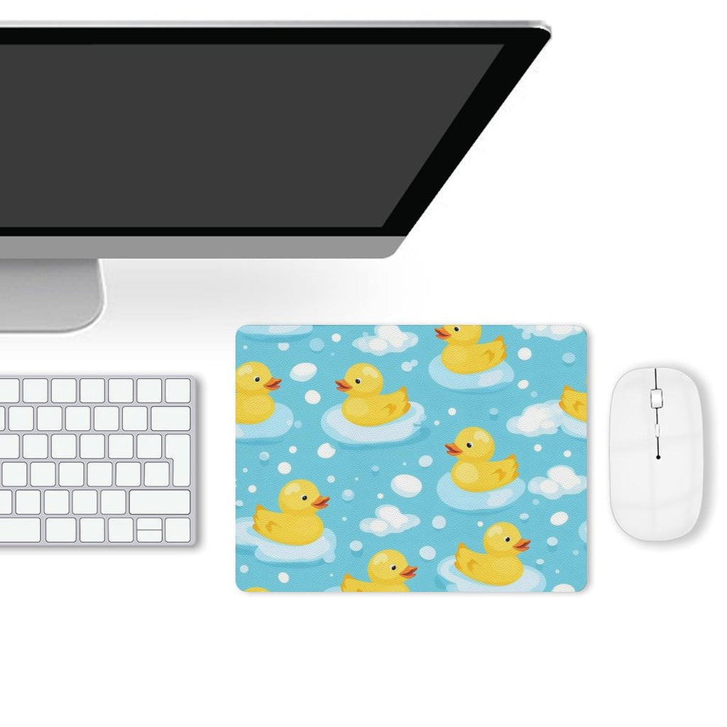Rubber Ducks Leather Mouse Pad Leather Mouse Pad Printed Offshore
