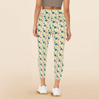 Pineapple Tropical Women's High Waist Pockets Yoga Leggings Women's High Waist Pockets Yoga Leggings Food Printed Offshore