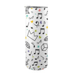 Music Time - 20oz Tall Skinny Tumbler with Lid and Straw