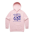 Birds, We're All Doing Our Best, Embarrassing tbh Women's AS Colour Hoodie Pink Womens Hoodie animal Birds Printed In Australia