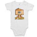 Pi Day - Baby Bodysuit White Baby Bodysuit Printed In Australia