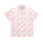 Pink Hawaiian Floral Senior Kids Hawaiian Shirt