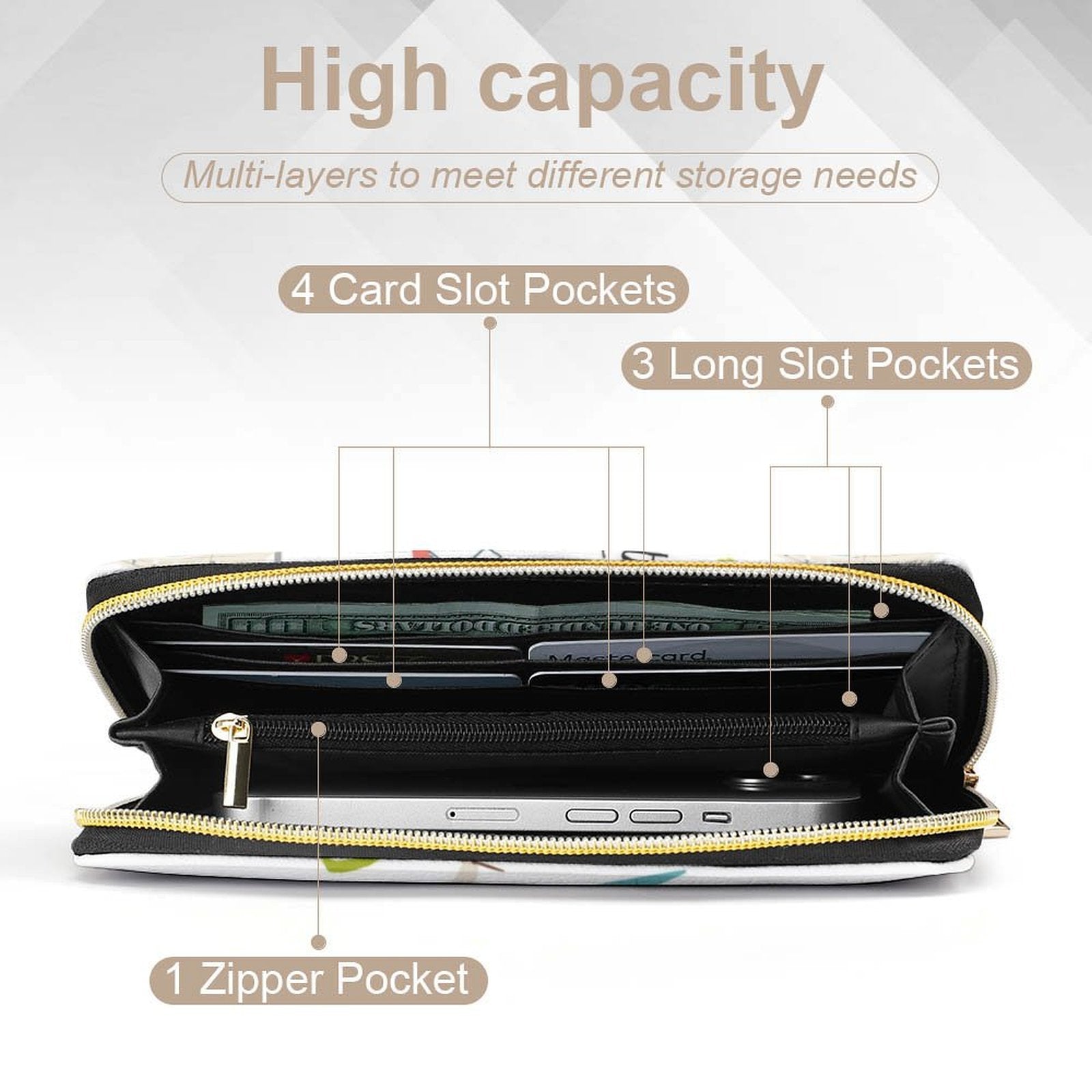 Camping Love -  PU Leather Wallet