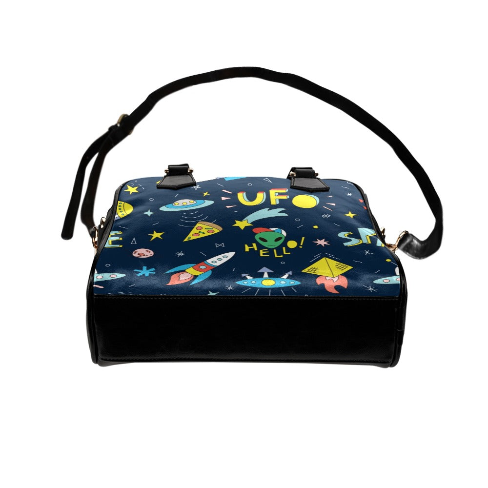 Hello Alien - Shoulder Handbag (Model 1634) Shoulder Handbags (1634)