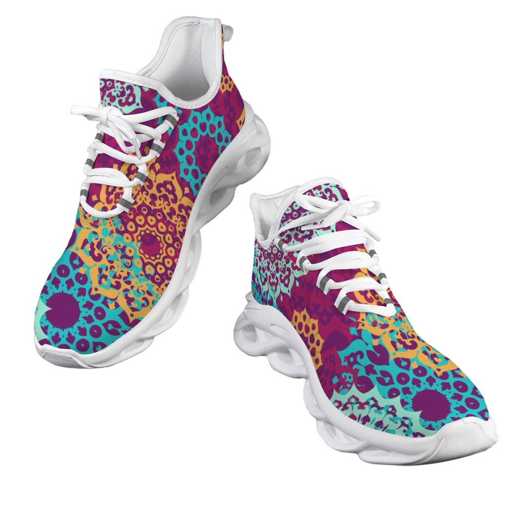 Boho Mandala Women's Twisted Sole Sneakers