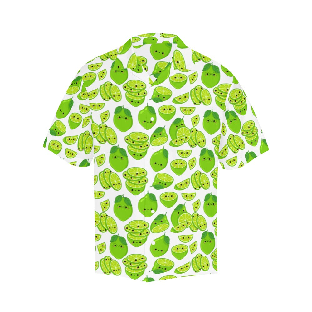 Cute Limes - Mens Hawaiian Shirt