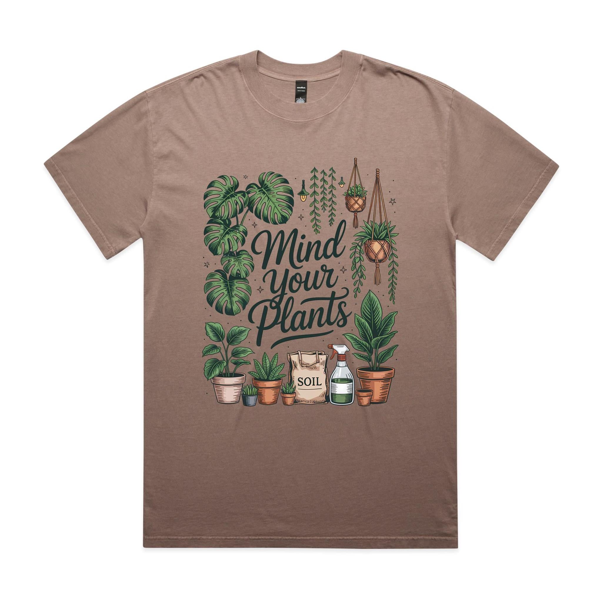Mind Your Plants - AS Colour Heavy Faded Tee