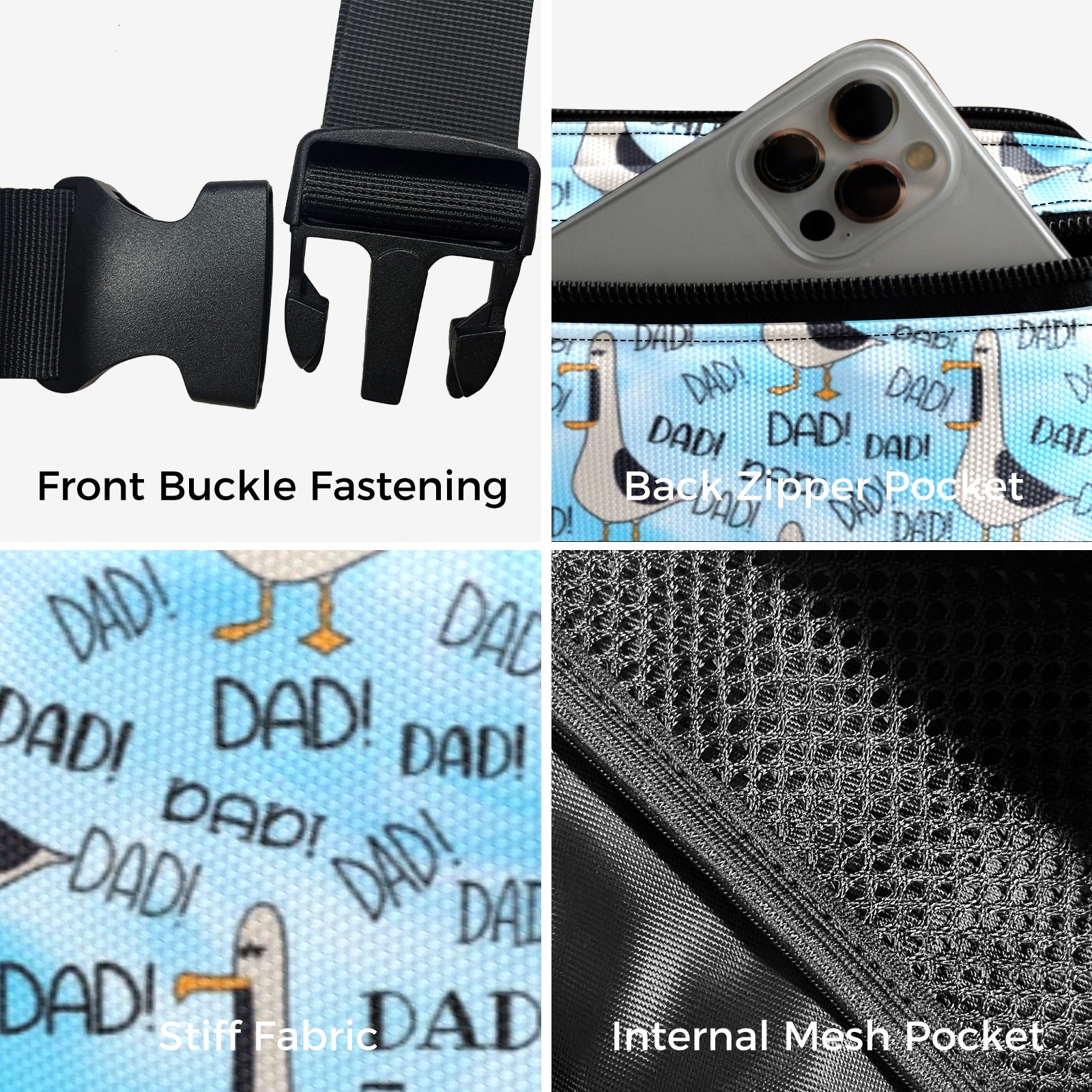 Dad Seagull - Belt Bag