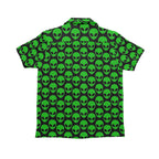 Aliens Senior Kids Hawaiian Shirt Senior Kids Hawaiian Shirt 8-15 Printed Offshore Sci Fi