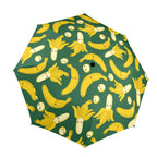 Happy Bananas - Semi-Automatic Foldable Umbrella (Model U12) One Size Semi-Automatic Foldable Umbrella (U12)
