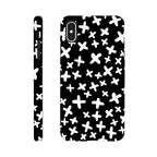 Black And White Crosses - Apple iPhone Tough case iPhone Tough Case Globally Fulfilled