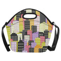 City Scape Neoprene Lunch Bag/Large (Model 1669) One Size Neoprene Lunch Bag Printed Offshore
