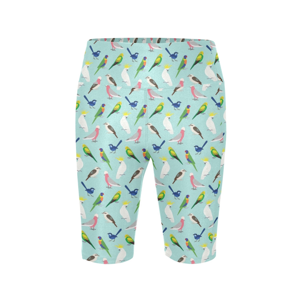 Australian Birds Women's Bike Shorts With Side Pockets