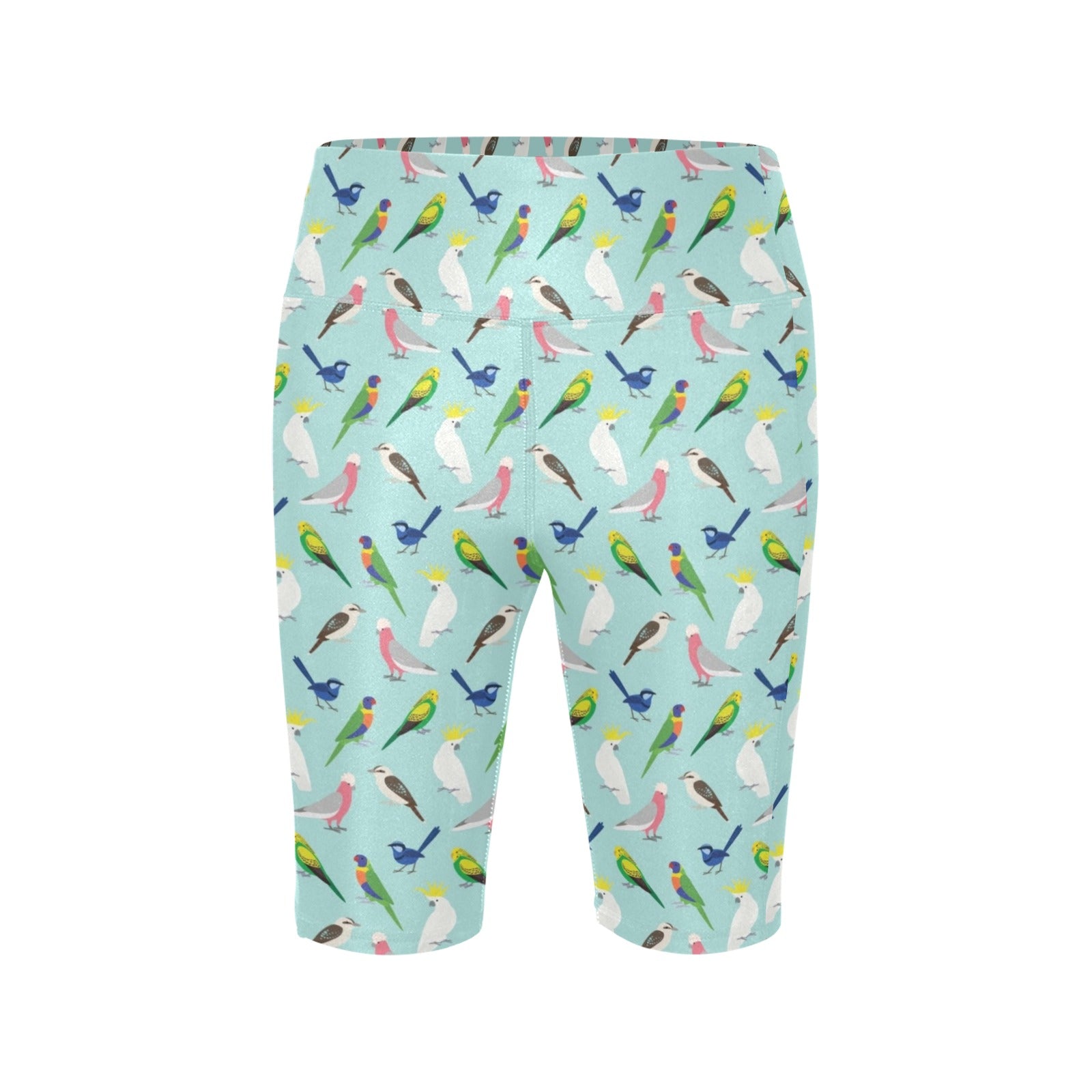 Australian Birds Women's Bike Shorts With Side Pockets
