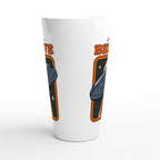 UFO, I Want To Believe - White Latte 17oz Ceramic Mug Latte Mug Globally Fulfilled Retro Sci Fi