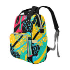 Bright And Colourful - Multi-Function Backpack, Nappy / Diaper Bag