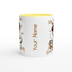 Personalised My Alone Time Is For Everyone's Safety 11oz Ceramic Mug Personalised 11oz Mug Globally Fulfilled