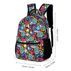 Sticker Music Backpack, Lunch Bag & Pencil Case Set