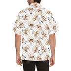 Cute Mushrooms - Mens Hawaiian Shirt