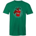 Christmas Coffee - Mens T-Shirt Kelly Green