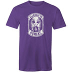 Alien, Allergic To Humans - Mens T-Shirt Purple Mens T-shirt Printed In Australia Sci Fi