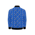 Cats In Space Kids Bomber Jacket Kids Bomber Jacket animal Printed Offshore Space