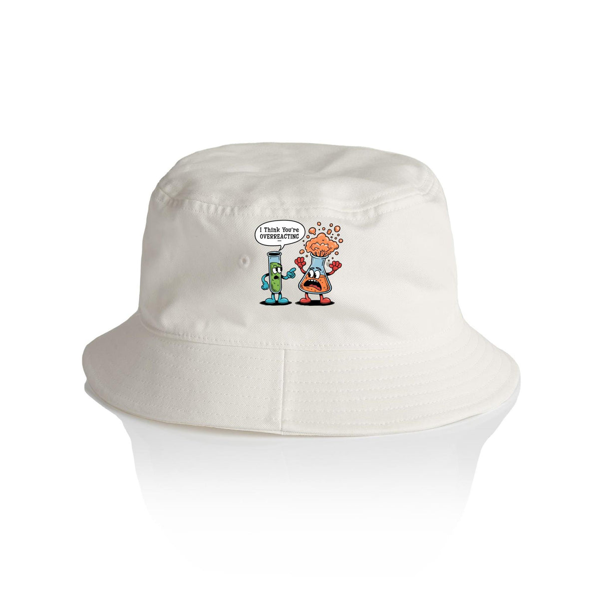 I Think You're Overreacting Chemistry AS Colour Bucket Hat