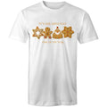 Gingerbread, It's The Sweetest Time Of The Year, Christmas - Mens T-Shirt White Mens Christmas T-shirt Christmas Printed In Australia