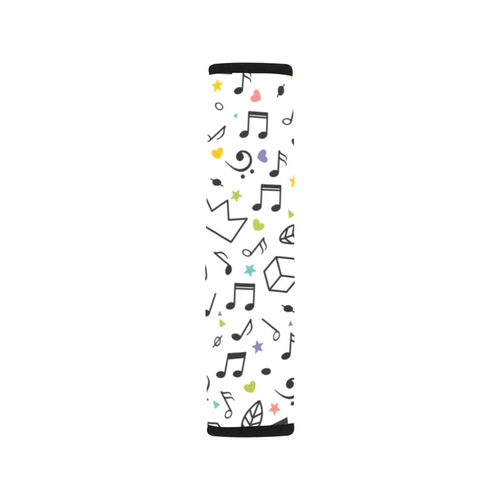 Music Time Car Seat Belt Cover 7''x10'' (Pack of 2) Car Seat Belt Cover 7x10 (Pack of 2) Music Printed Offshore