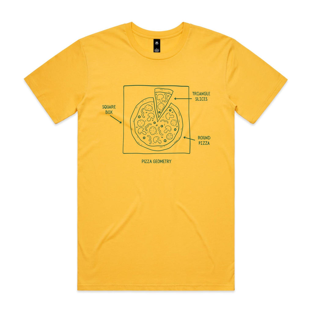 Pizza Geometry Men's AS Colour T-shirt