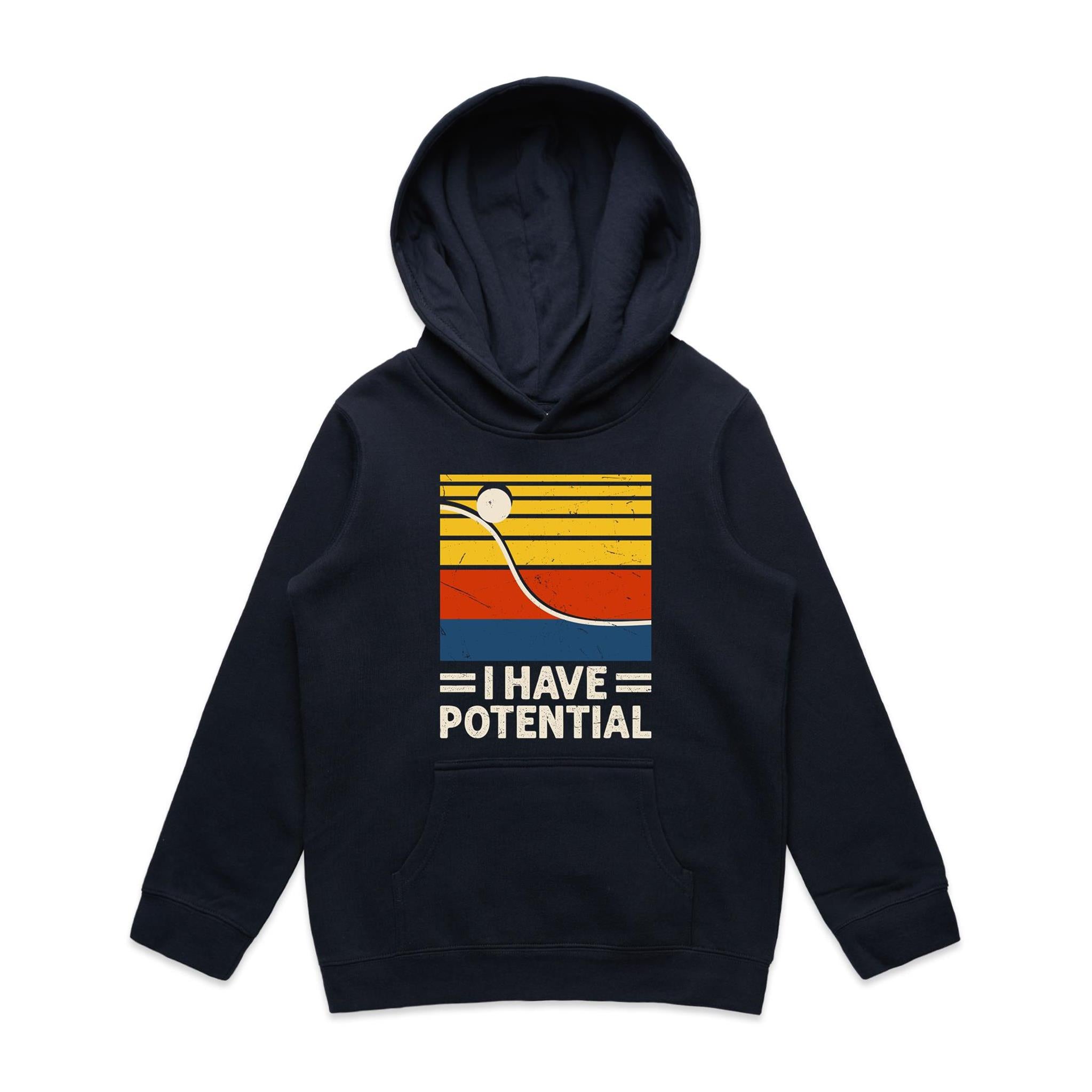 I Have Potential, Physics - Kids Hoodie