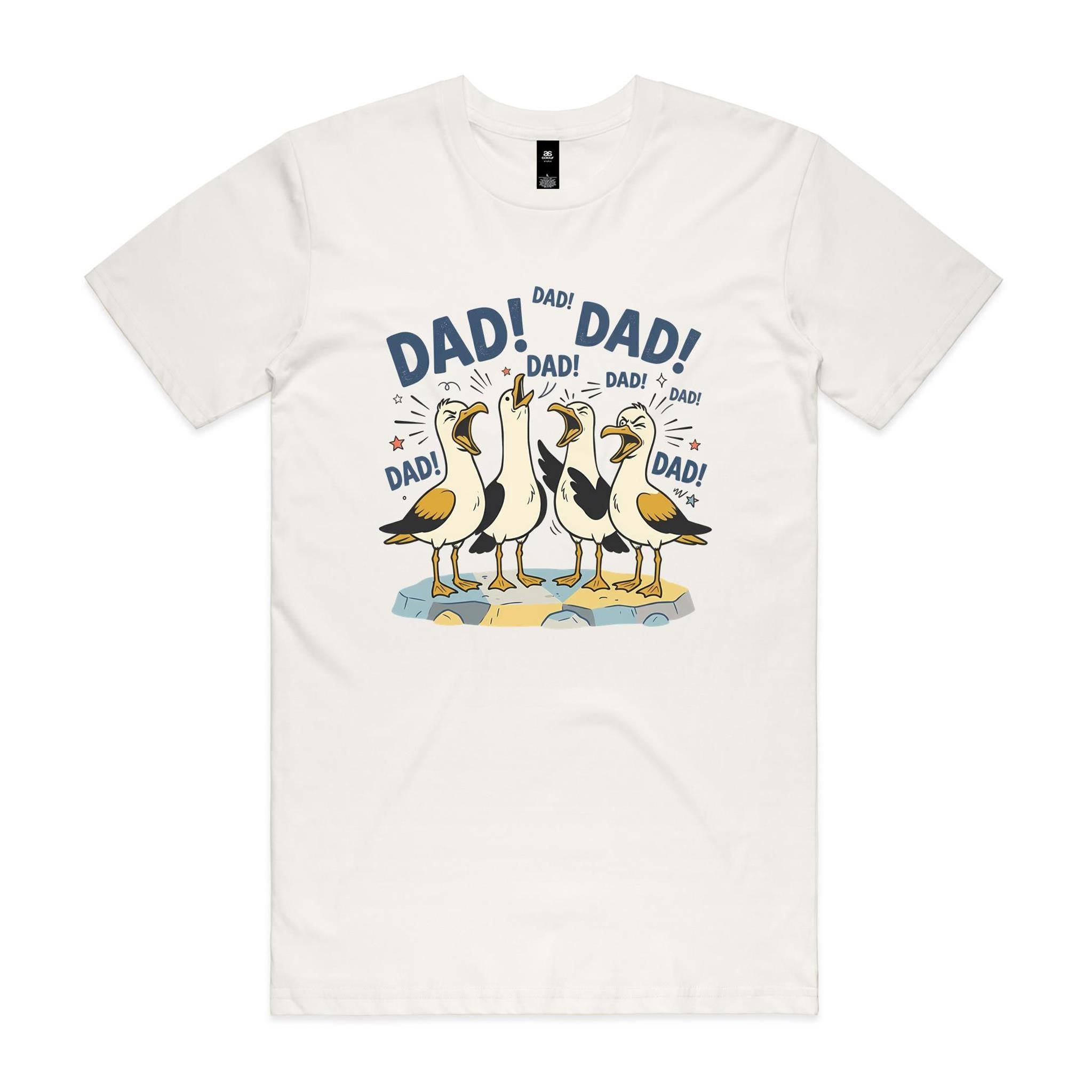 Dad Seagull Men's AS Colour T-shirt
