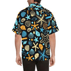 Starfish And Shells - Mens Hawaiian Shirt