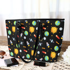 Busy Space - Leather Tote Bag-Large