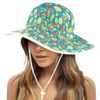 Summer Fruit Wide Brim Bucket Hat Wide Brim Bucket Hat Food Printed Offshore