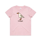Triangull Geometry Seagull Kids AS Colour T-shirt